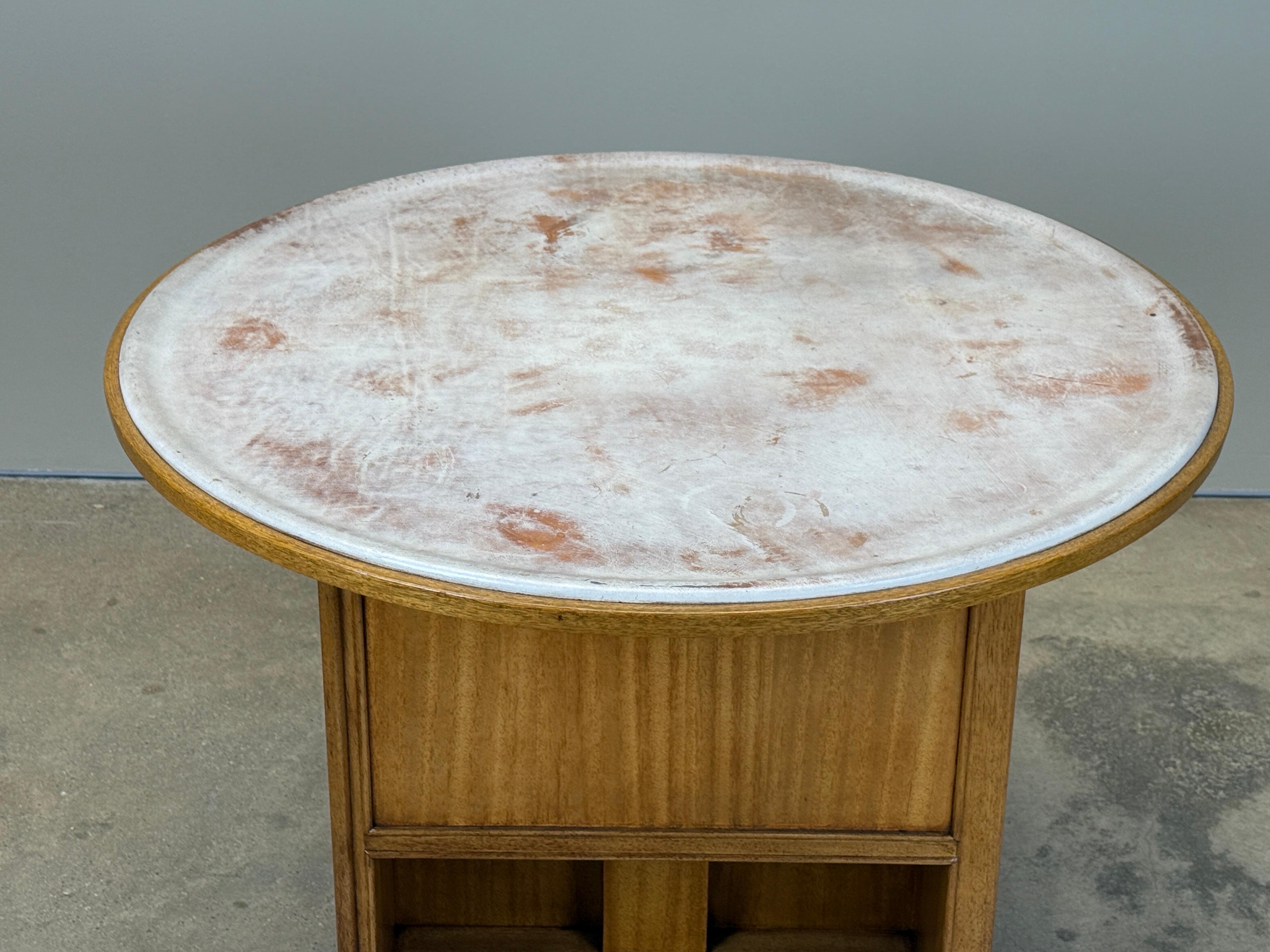 Mesa giratoria de biblioteca de Edward Wormley para Dunbar en venta 2