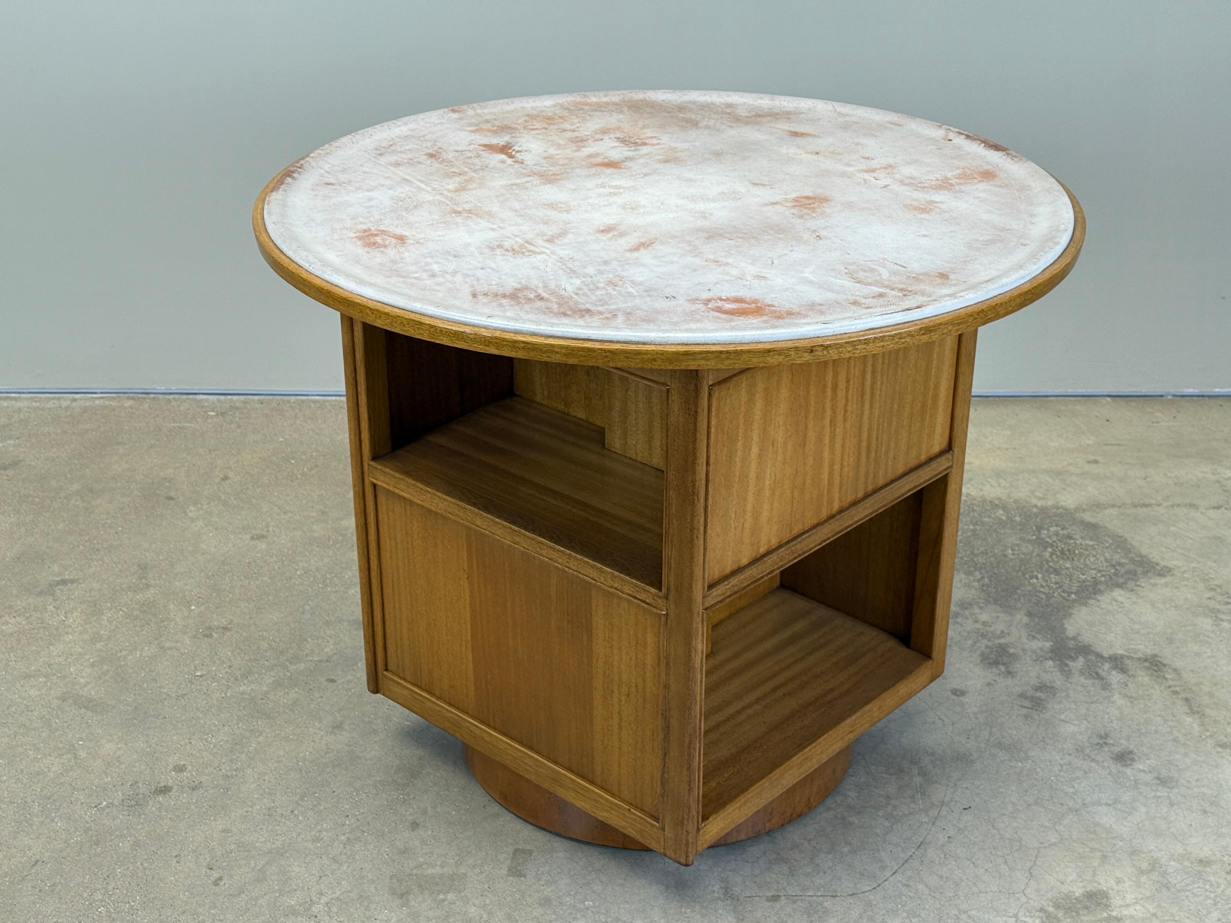 Mesa giratoria de biblioteca de Edward Wormley para Dunbar en venta 3