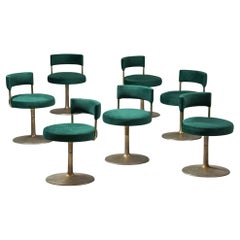 Drehbare Lounge-Stühle, 1970er Jahre