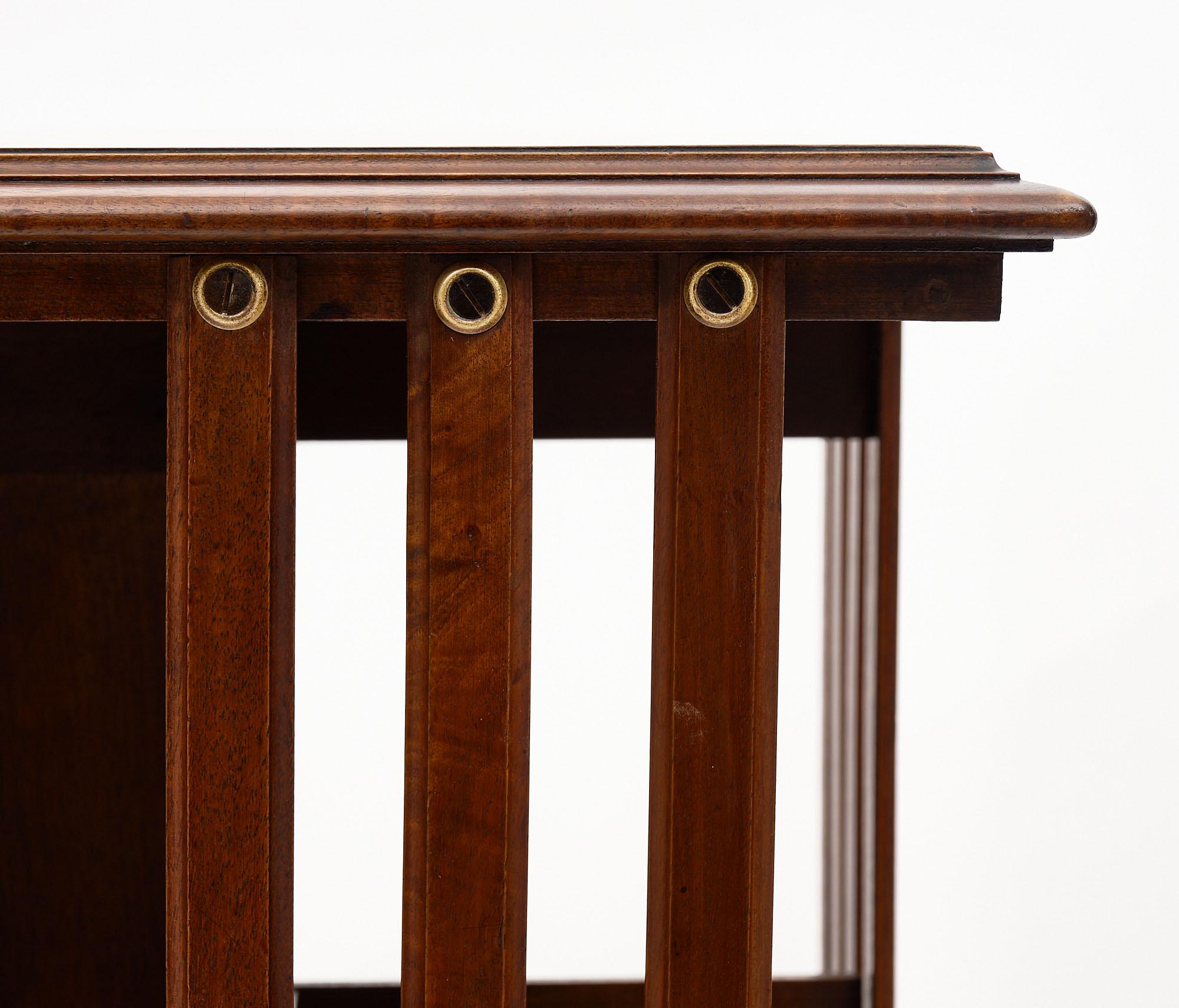Rotating Mid-Century Bookcase 1