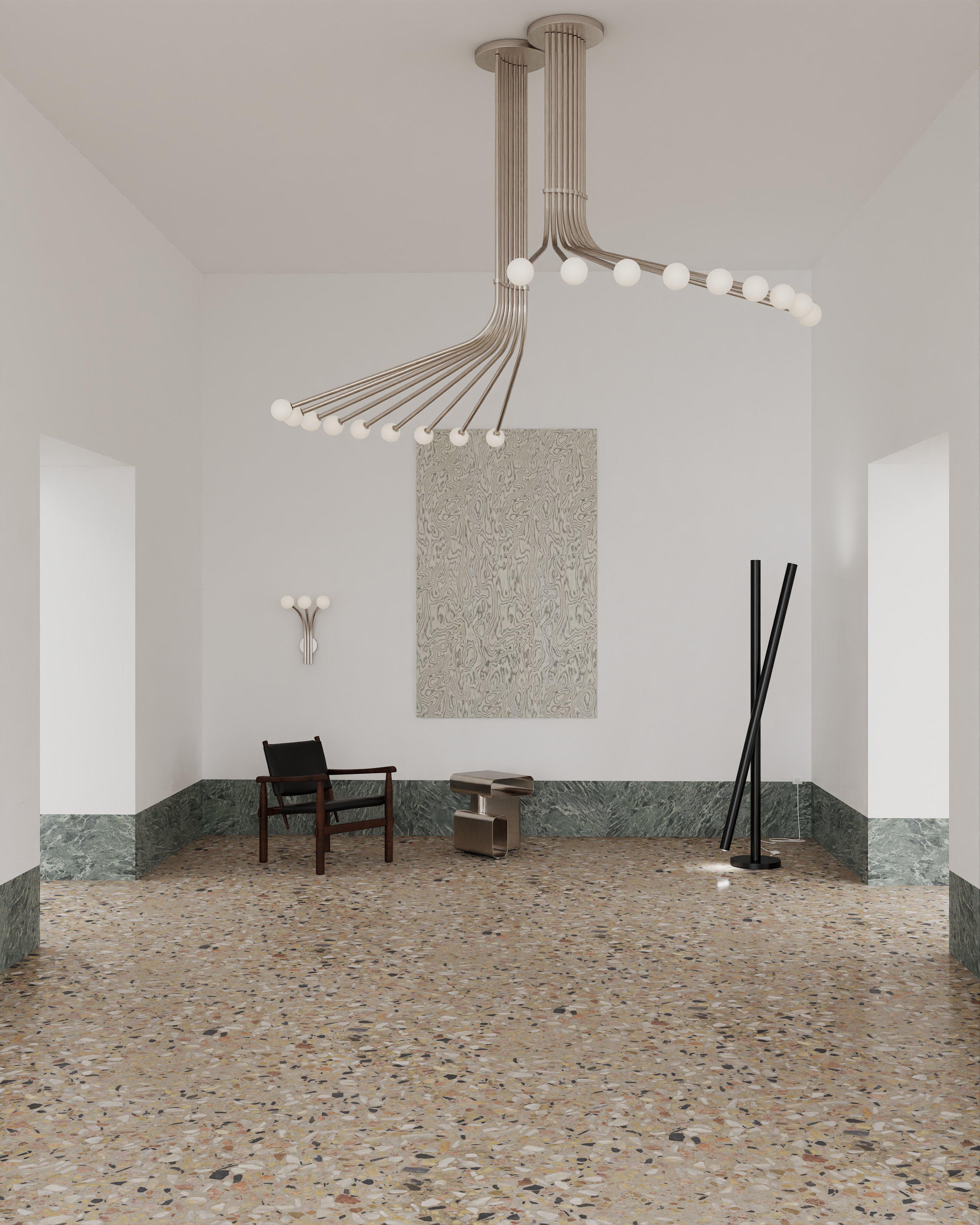Postmoderne Lampadaire Rotation d'Atelier Areti en vente