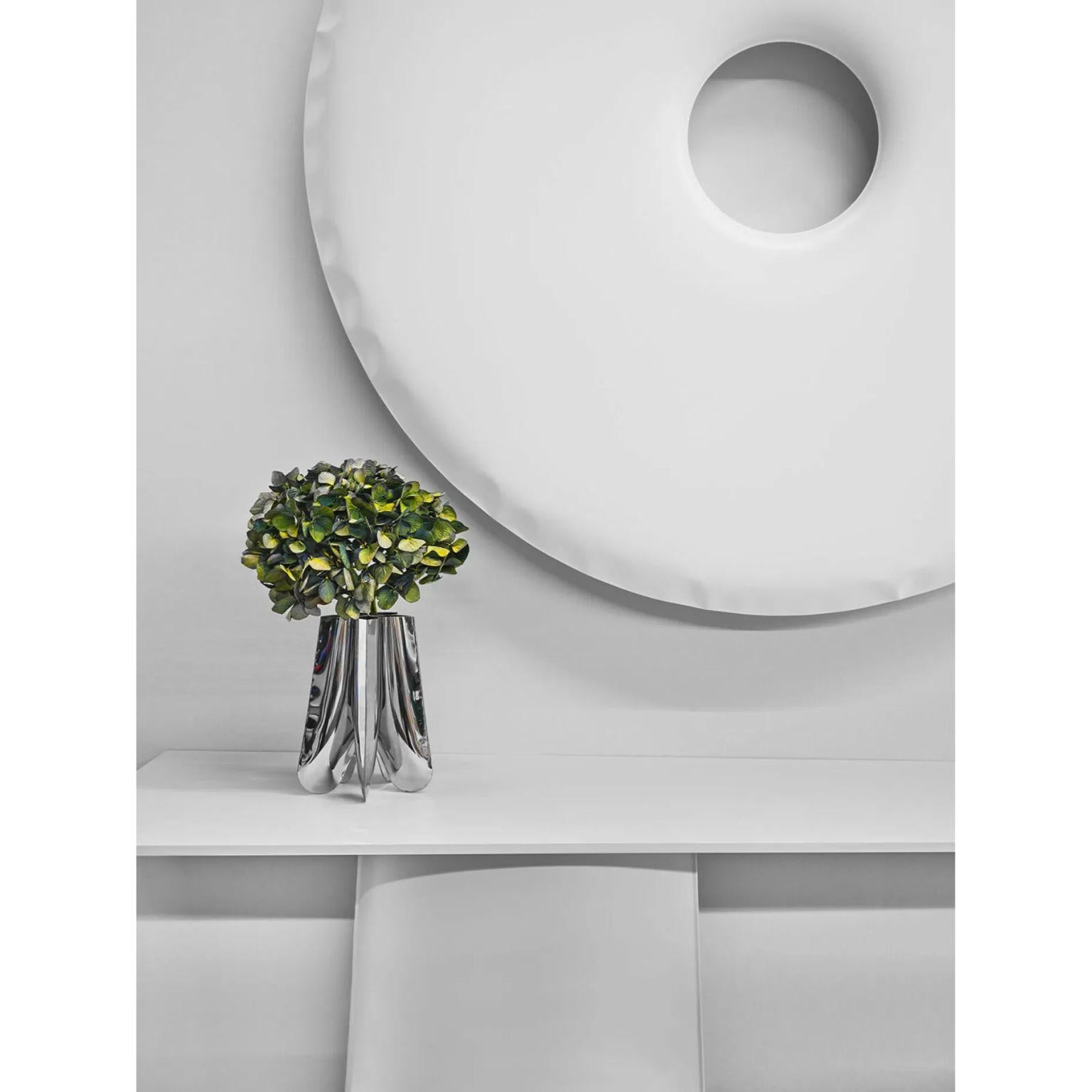 Polished Rotation Vase 20 by Zieta For Sale