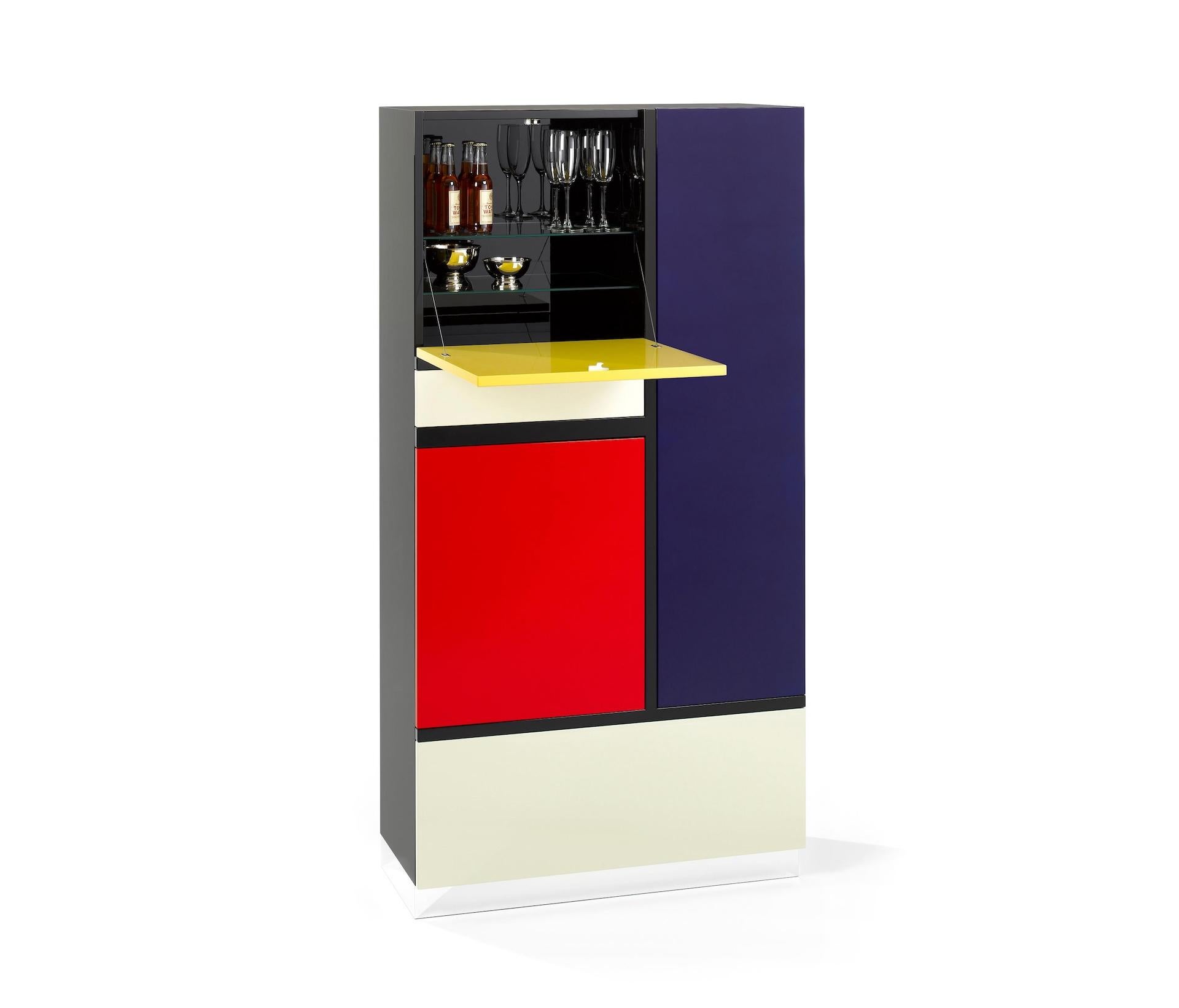 Röthlisberger Kollektion Cabinet Mondrian di Koni Ochsner In condizioni Nuovo in vendita a New York, NY