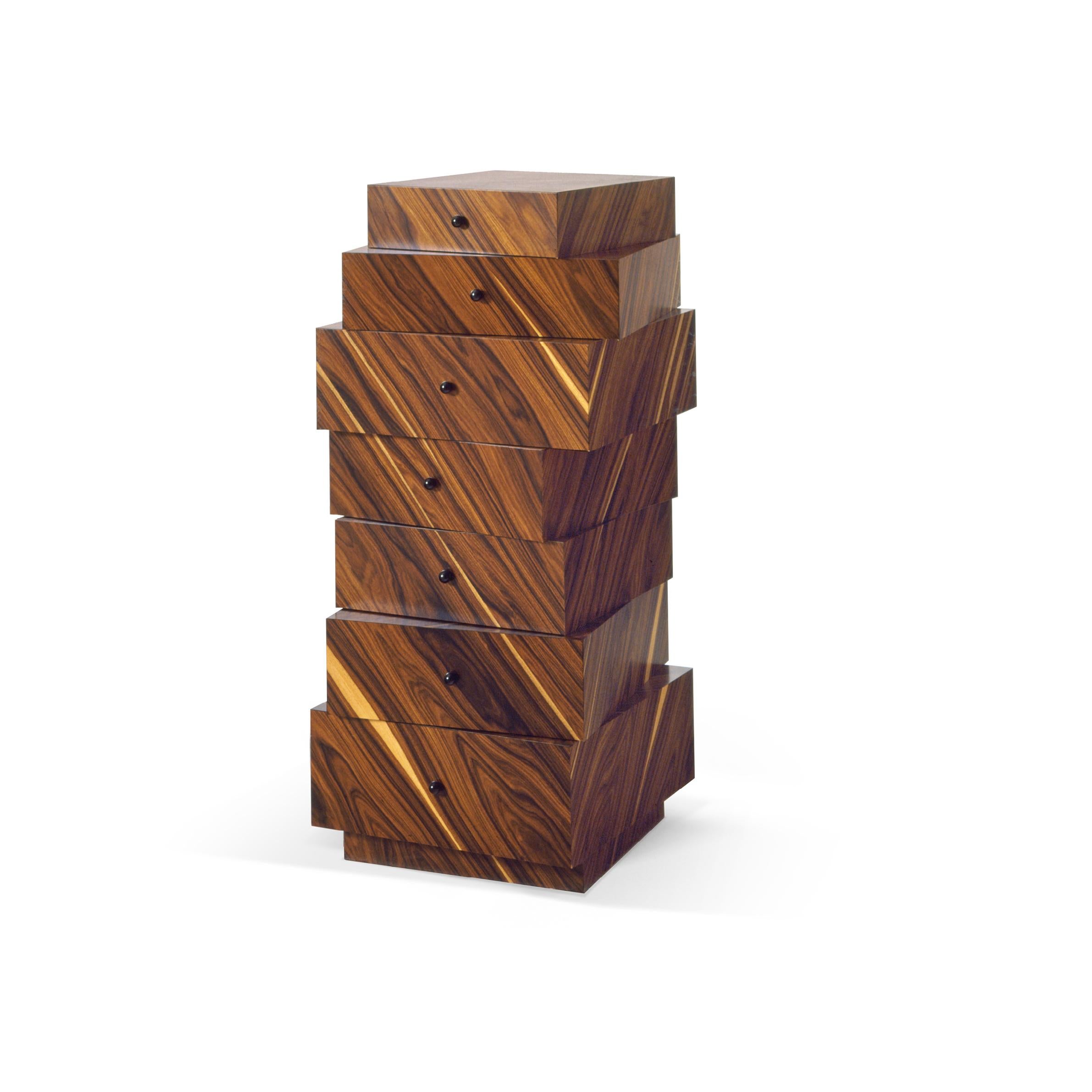 Röthlisberger Kollektion Stack of drawers by Susi & Ueli Berger In New Condition For Sale In New York, NY