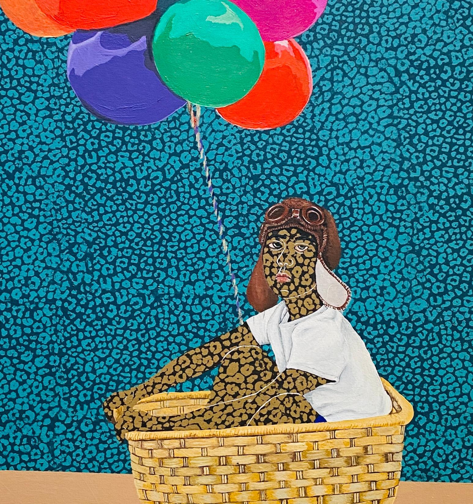 Shipping Procedure
Ships in a well-protected tube from Nigeria
This work is unique, not a print or other type of copy.
Accompanied by a Certificate of Authenticity (Issued by the Gallery)

About Artist
Godwin Rotimi (b.1995) is a Nigerian-based