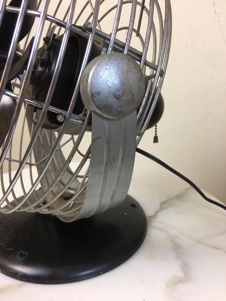 Roto Beam Machine Age Electric Fan designed by Max er at 1stDibs