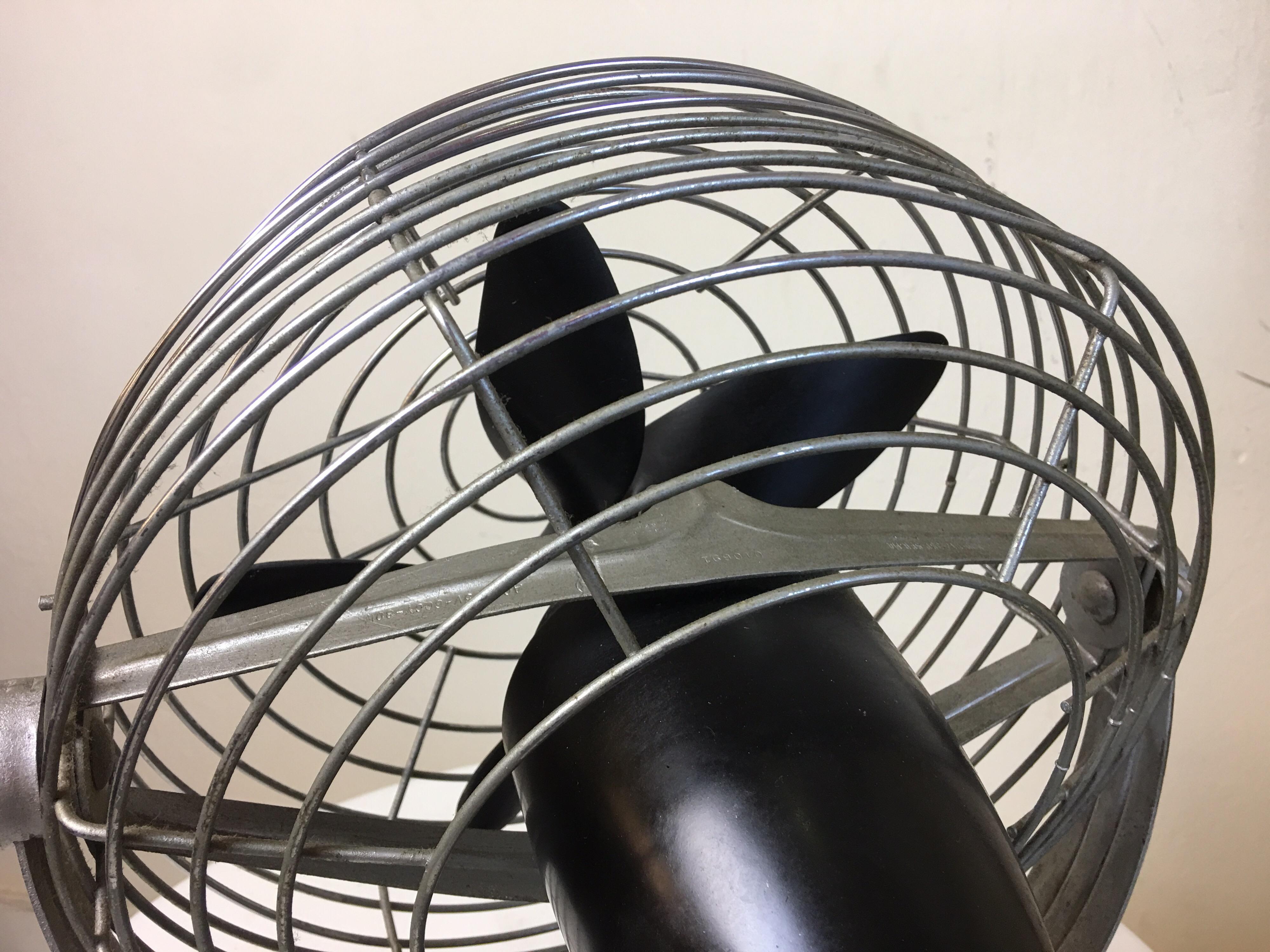 American Roto Beam Machine Age Electric Fan designed by Max Weber