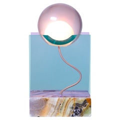 Rotonda Lamp in Onyx and Resin