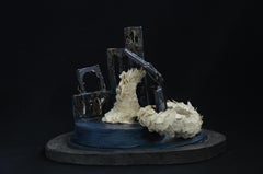 Rotten Castle 1 Sculpture by Vica Ceramica