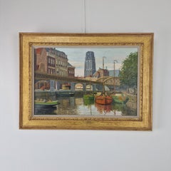 Rotterdam Cityscape with Laurenskerk and Wijnhaven C.P. Kruithof (1905–?)