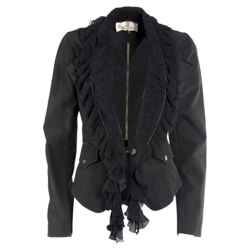 Roberto Cavalli Giacca Rouches taglia 42