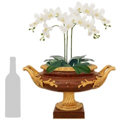 Rouge Griotte marble and Ormolu centerpiece, attributed to F. Barbedienne