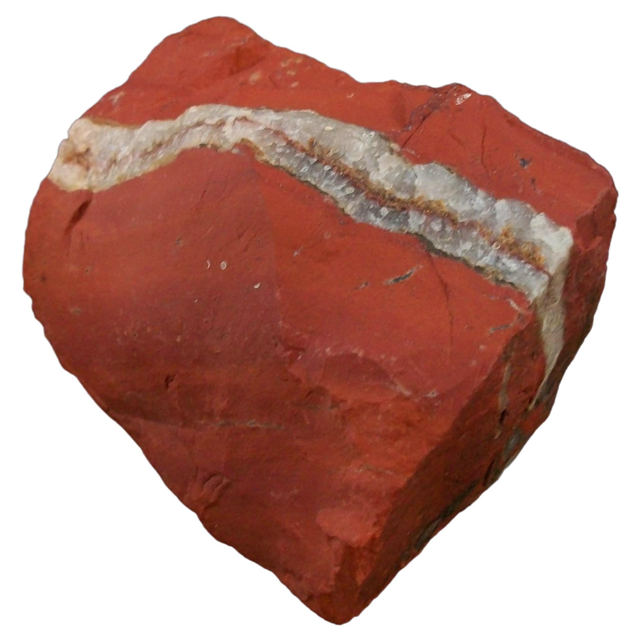 Rough American Red Jasper Display Specimen - 783 Grams - Late 20th Century For Sale