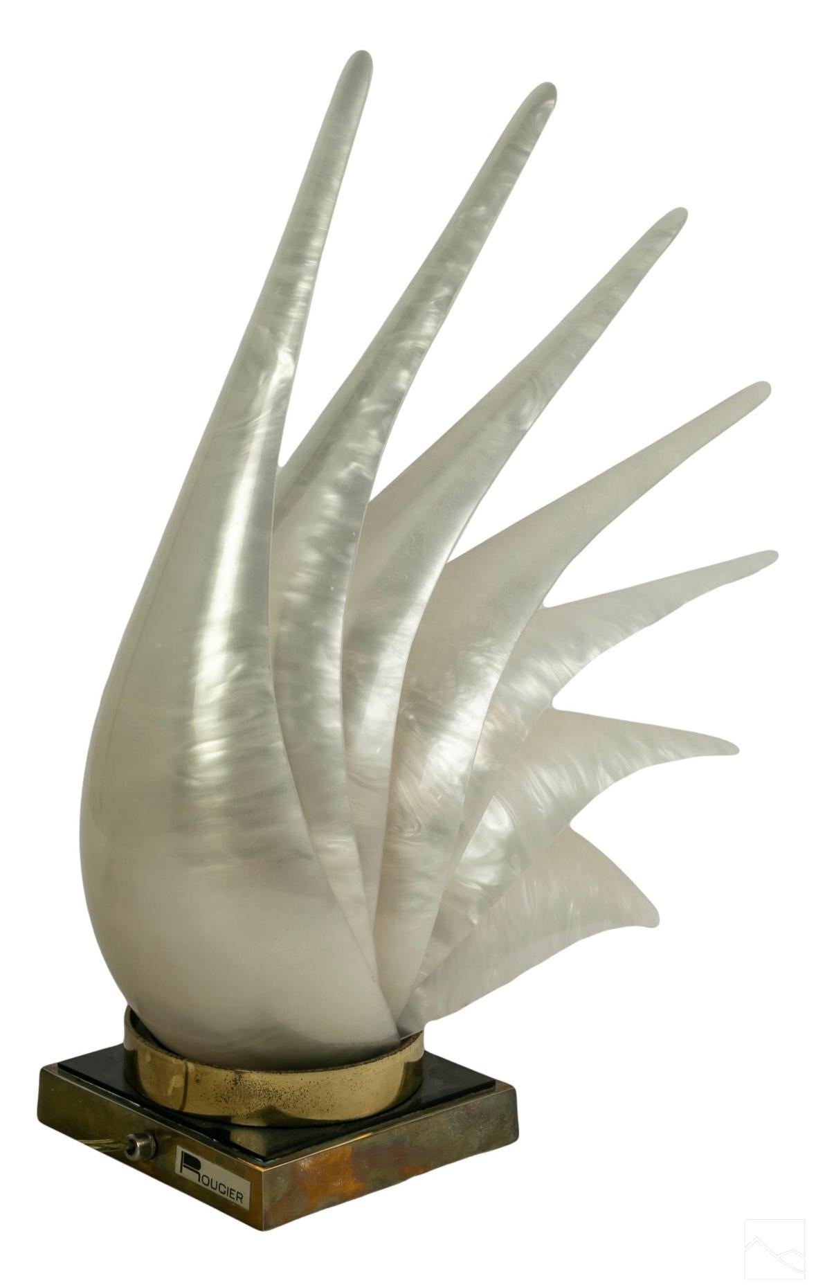 Rougier “Bird of Paradise” Lamp For Sale 1
