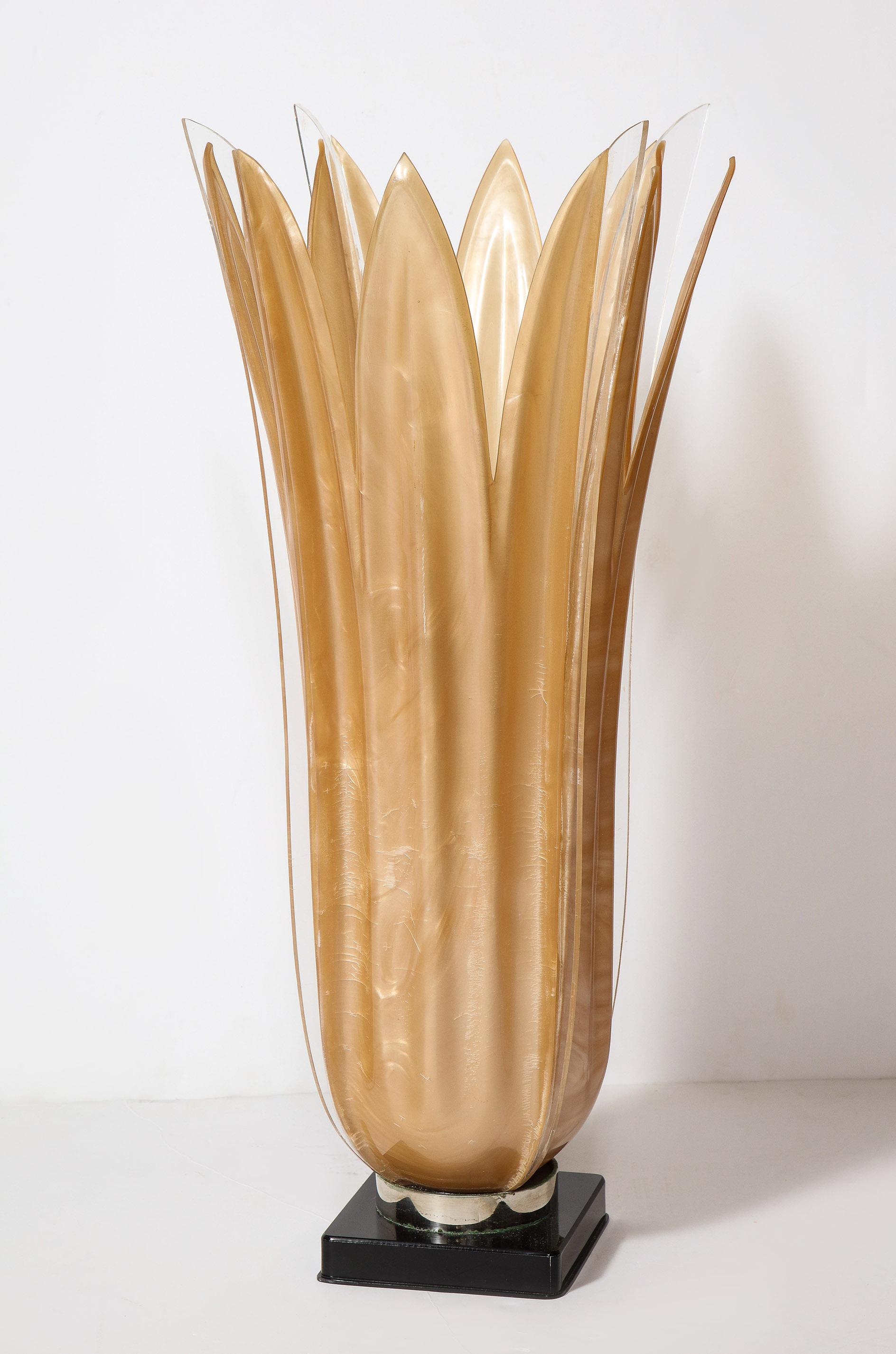 Rougier Tulip Table Lamp In Good Condition In New York, NY