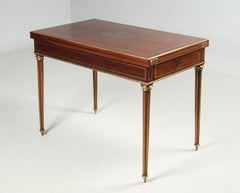 Table de jeux de roulette de style Louis XVI, Paris, début du 20e siècle