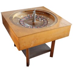 Retro Roulette Table, Germany, 1950s