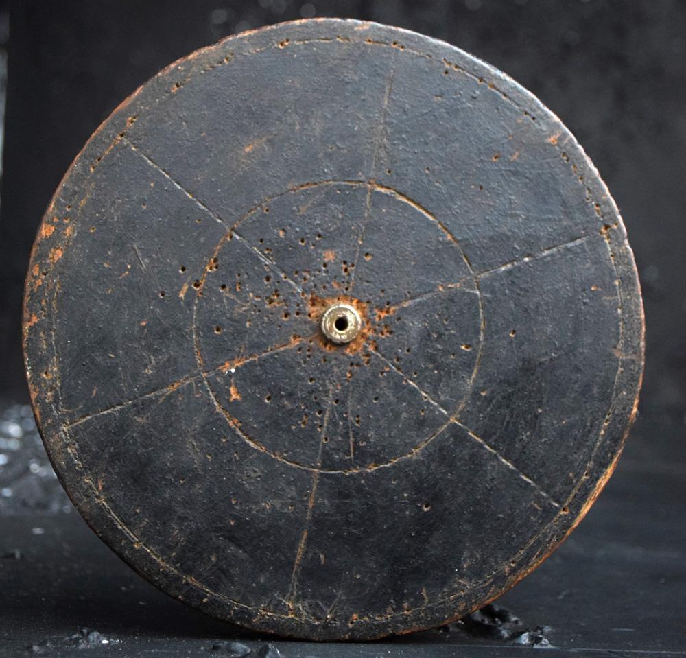 Hand-Crafted Roulette Wheel, circa 1900 For Sale
