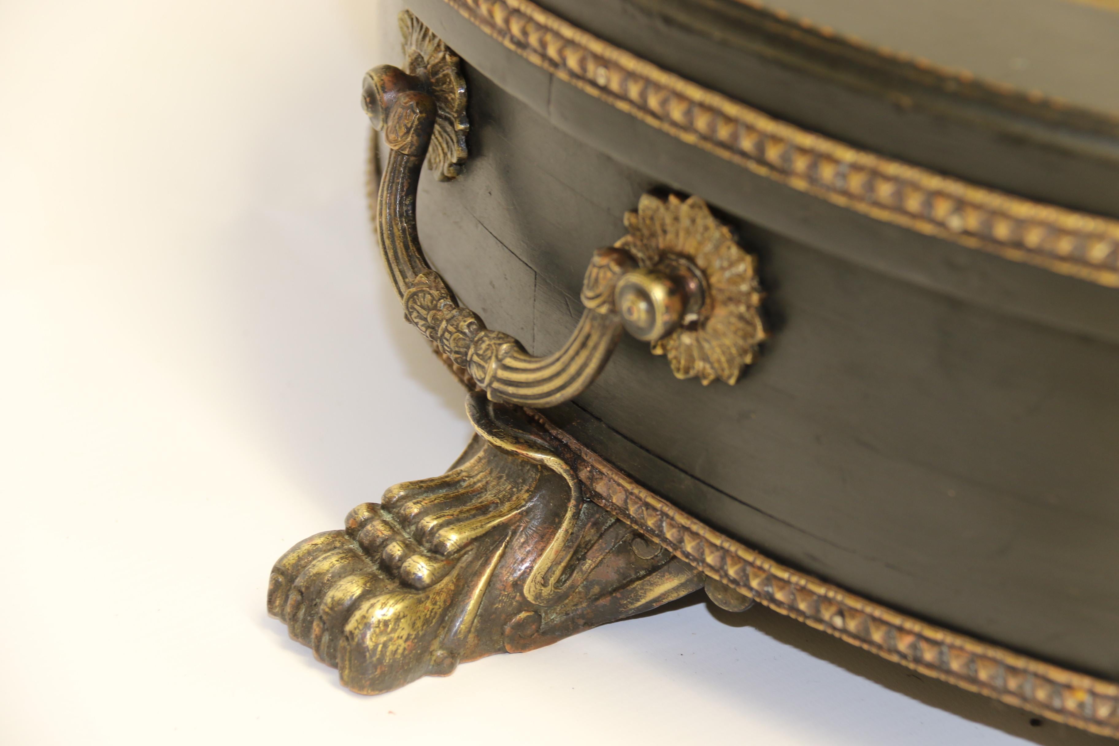 Roulette avec chiffon de marquage en feutre d'origine, française vers 1890 en vente 9