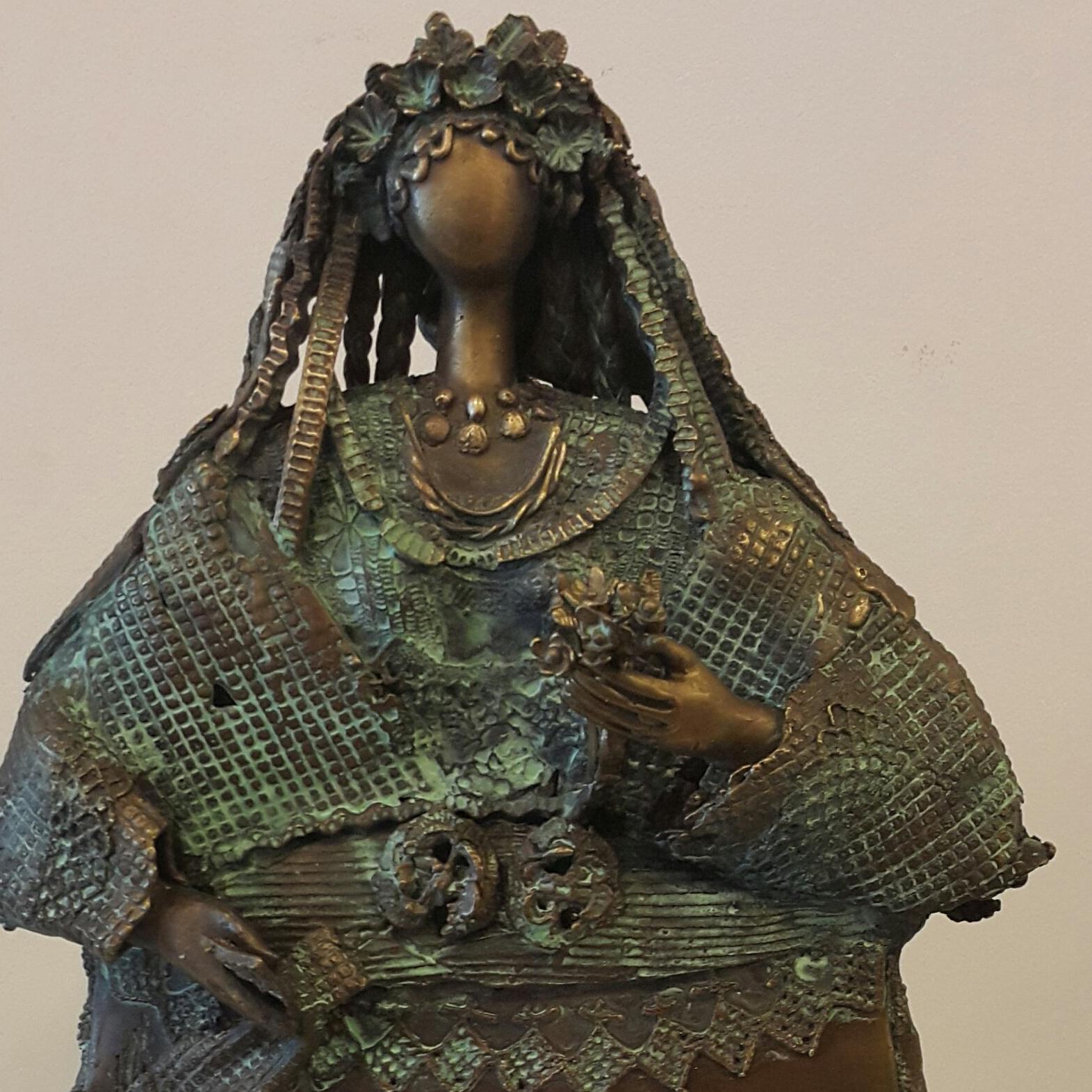 Bride von Bitolia (Zeitgenössisch), Sculpture, von Roumyana Roussinowa
