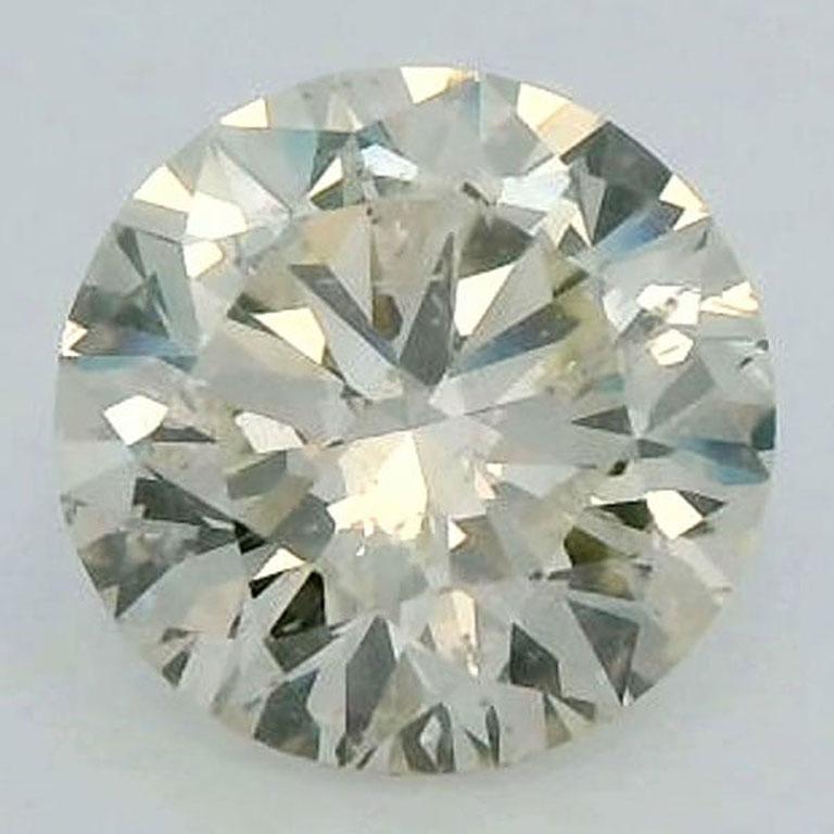 Dieser runde, zertifizierte, lose Diamant mit 1 Karat ist eine atemberaubende Wahl für jede feine Schmuckkreation. Mit einer GIA-Zertifizierung können Sie auf die Echtheit und Qualität der Steine vertrauen. Der Diamant hat den Farbgrad K und bietet