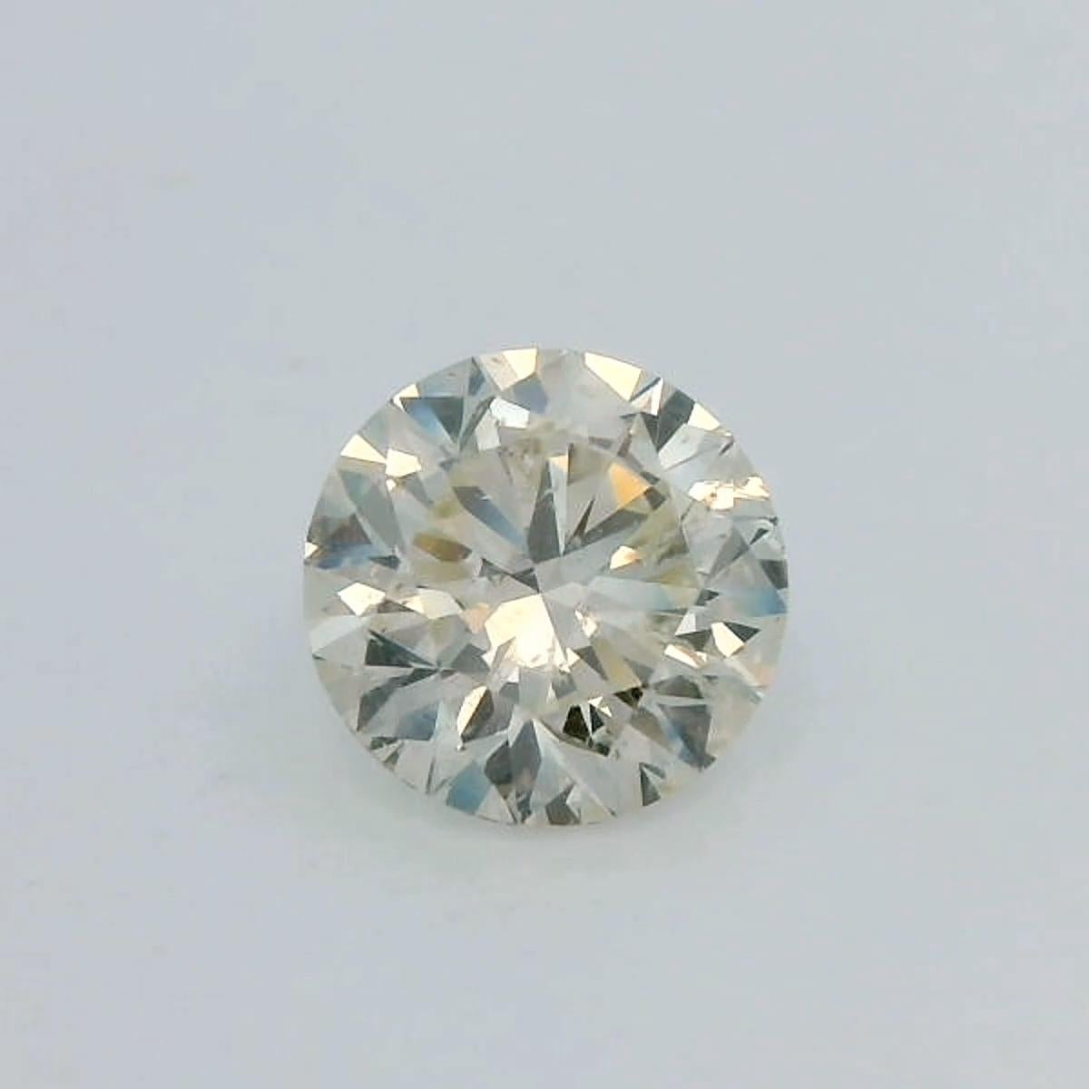 Runder 1 Karat zertifizierter loser Diamant - K I1, GIA-zertifiziert (Rundschliff) im Angebot