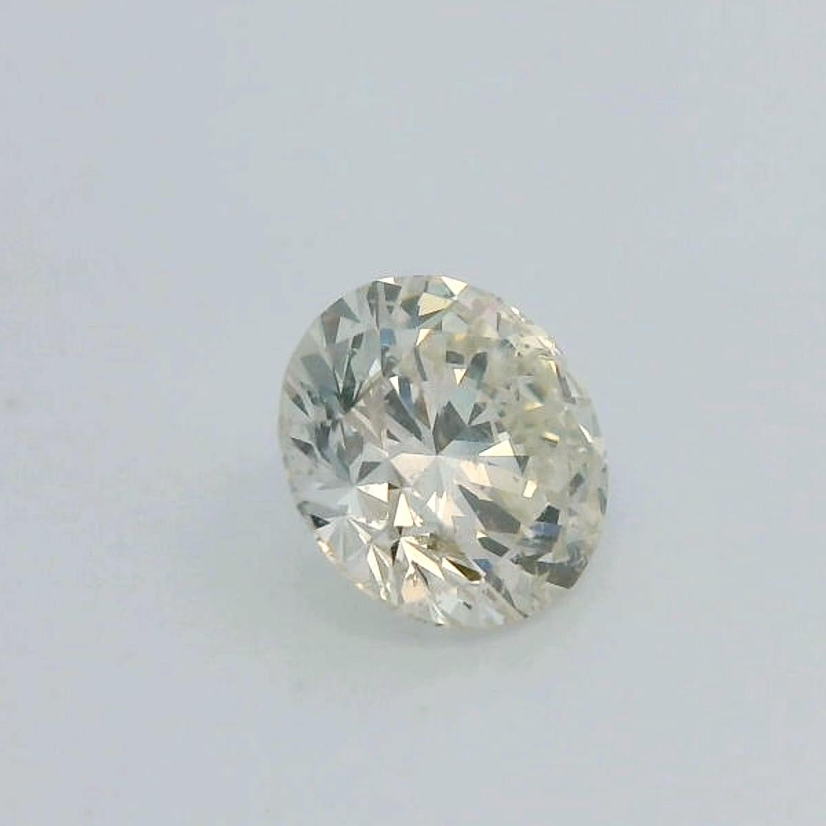 Runder 1 Karat zertifizierter loser Diamant - K I1, GIA-zertifiziert im Zustand „Neu“ im Angebot in Tustin, CA
