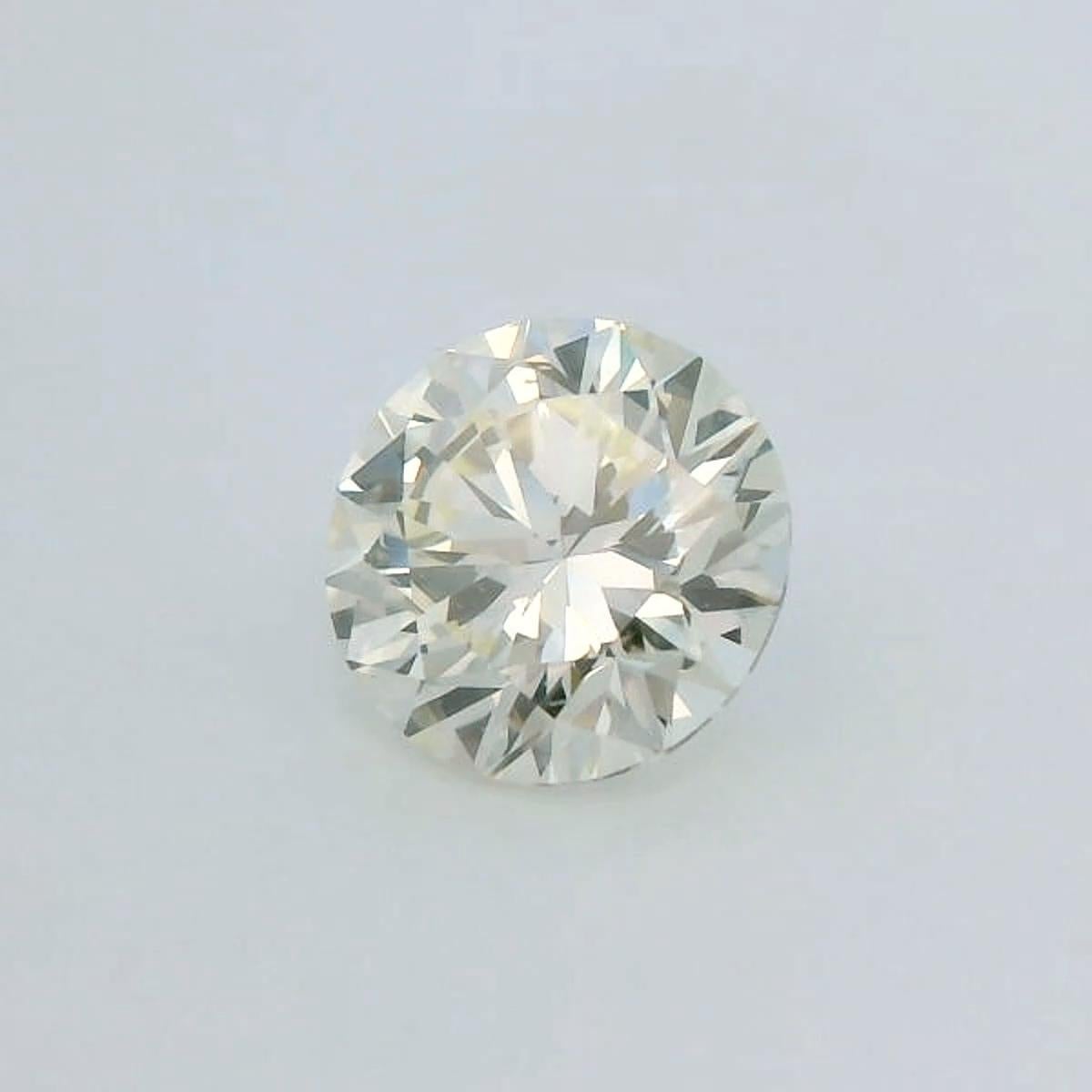 Round 1 Carat Certified Loose Diamond - L SI2, GIA Certified In New Condition For Sale In Tustin, CA