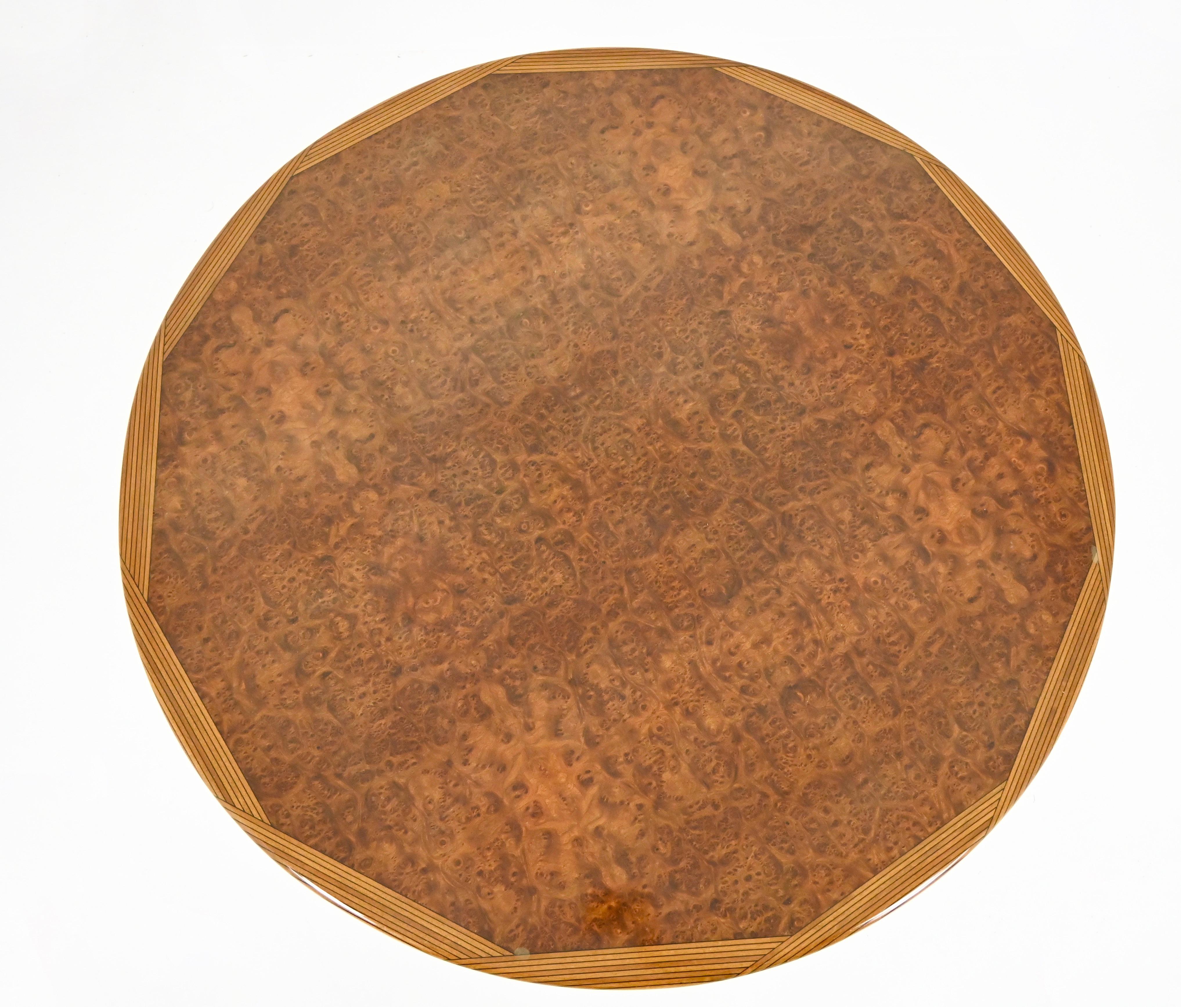 Mesa redonda África de Afra & Tobia Scarpa para Maxalto, 1975 Italiano