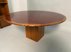 Table ronde Africa par Afra & Tobia Scarpa, série Maxalto Artona, 1970