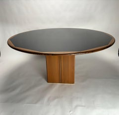 Round 'Africa' Table by Afra & Tobia Scarpa, Maxalto Artona Series, 1970s