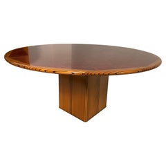 Table ronde « Africa » d'Afra & Tobia Scarpa, série Maxalto Artona, 1970