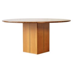 Round Africa Table by Afra & Tobia Scarpa, Maxalto Artona Series, Italy, 1970s
