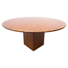 Round 'Africa' Table by Afra & Tobia Scarpa, Maxalto Artona Series, Italy, 1970s