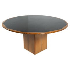Table ronde Africa par Afra & Tobia Scarpa, série Maxalto Artona, Italie, années 1970