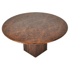 Round Africa Table by Afra & Tobia Scarpa, Maxalto Artona Series, Italy, 1975