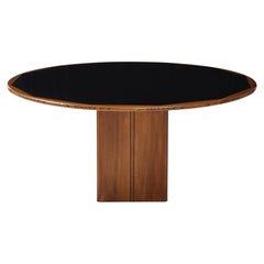 Vintage Round 'Africa' Table, Designed by Afra & Tobia Scarpa, for Maxalto 'Artona'