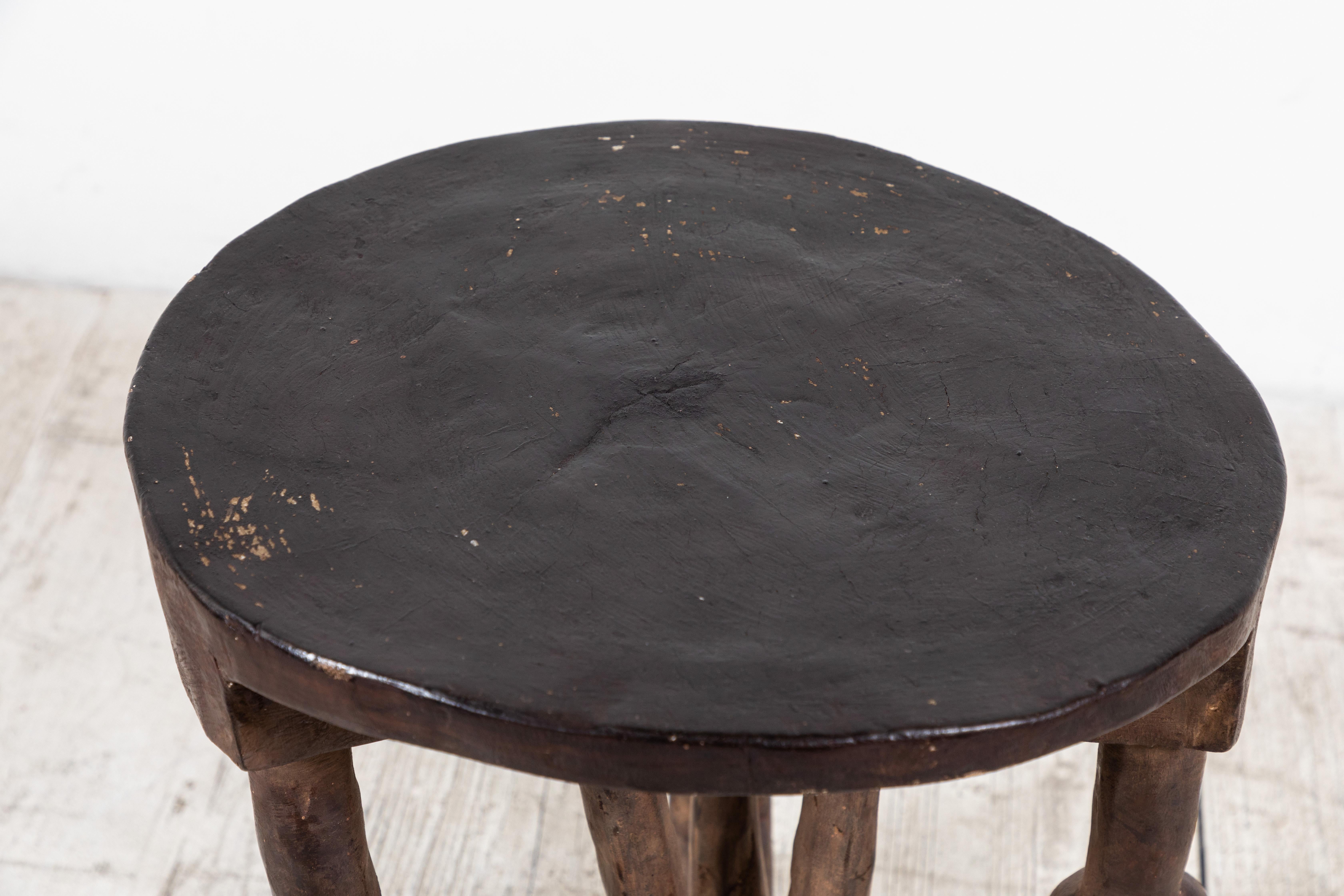 Round African Stool from Tanzania 2