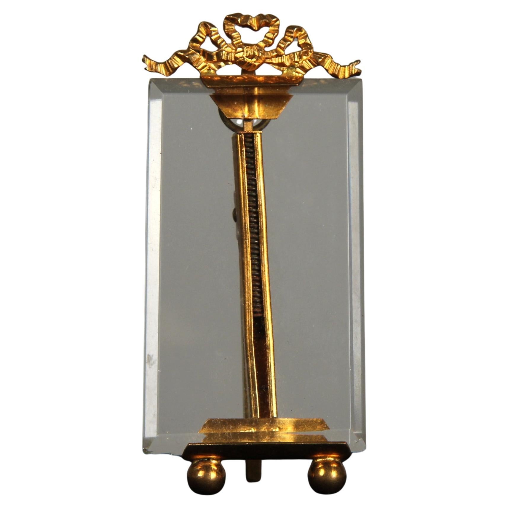 Cornice antica rotonda, cornice vittoriana, Francia, 1880, 4 x 8 cm