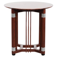 Round Art Deco design side/coffee table