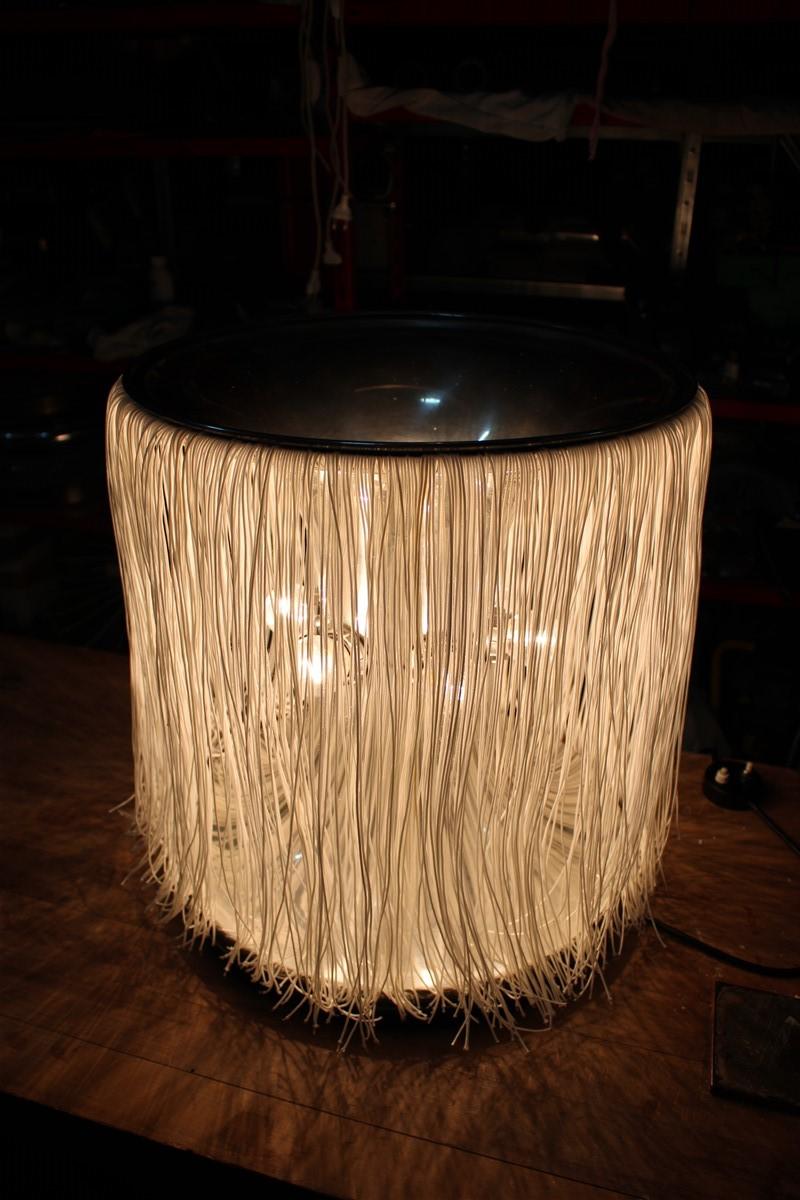 Italian Round Arteluce Gianfranco Frattini Table Lamp '597' Model, 1961 Sarfatti For Sale