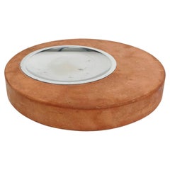 Round Ashtray or Vide-Poche in Terracotta by Fratelli Mannelli, Italy, 1970s