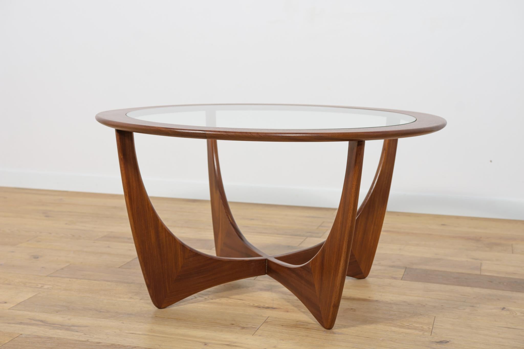 Woodwork Round Astro Coffee Table in Teak by Victor Wilkins for G-Plan, 1960s