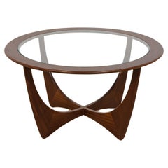 Round Astro Coffee Table in Teak by Victor Wilkins for G-Plan, 1960s