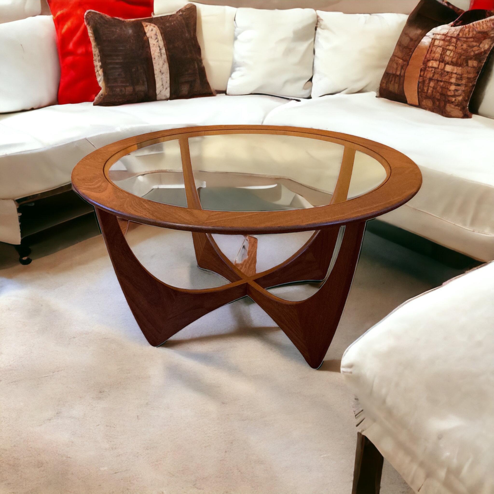 Round Astro Victor Wilkins for G-plan Coffee Table 1