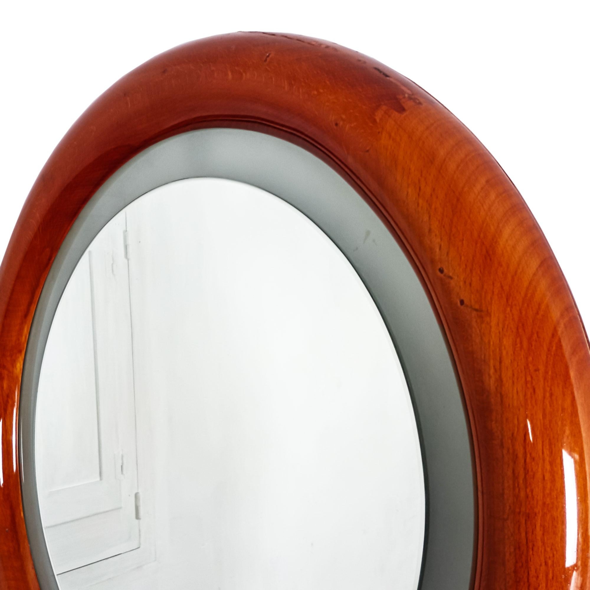 italien Miroir rond rétro-éclairé - Italie 1960 en vente