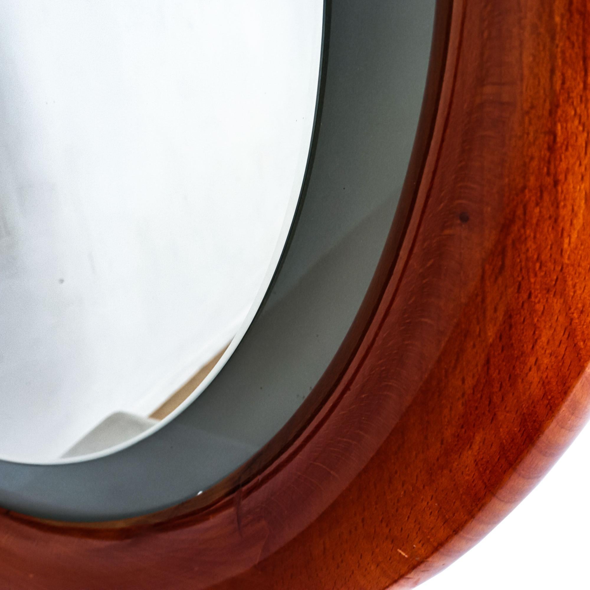 Miroir rond rétro-éclairé - Italie 1960 Bon état - En vente à Girona, Girona