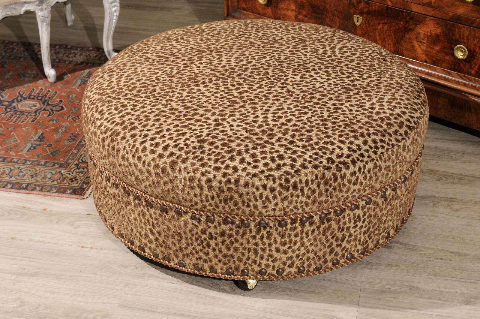 Round Baker Ottoman 2