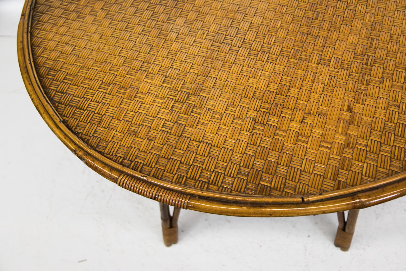 bamboo table round