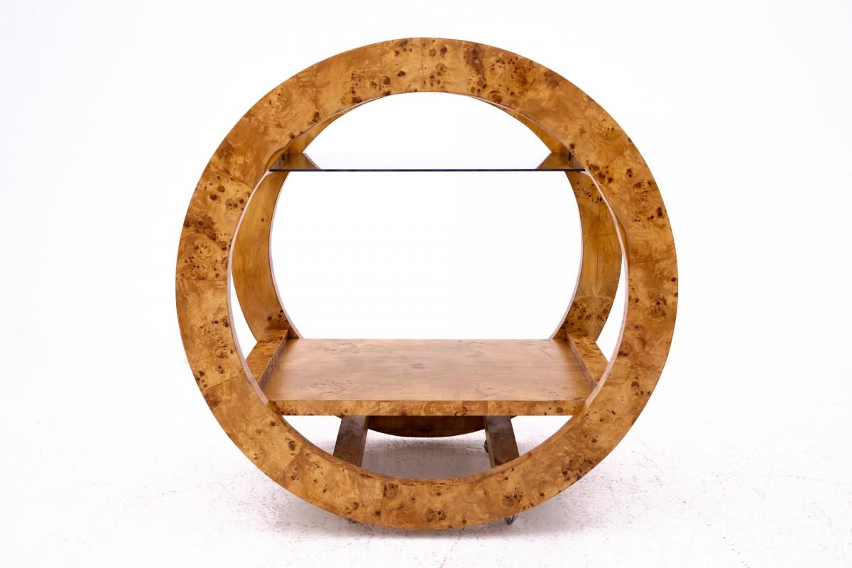 20th Century Round bar on wheels, Poland, mid-20th century. For Sale